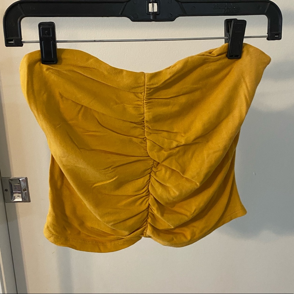 Yellow Tube Top